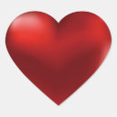 Suche nach herzen 3d aufkleber Rot