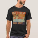 Suche nach gesichtsausdruck tshirts Stimme
