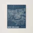 Suche nach new orleans puzzle Map