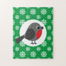 Suche nach rotkehlchen puzzle Winter