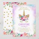Suche nach pink unicorn einladungen Rosa gold