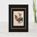 Suche nach vintager hahn karten Tiere