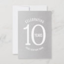 Suche nach 10 jahrestag einladungen Für alle