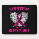 Suche nach brustkrebs krieger mousepads Pink