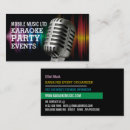 Suche nach microphone visitenkarten Karaoke