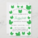 Suche nach amphibien einladungen Niedlich