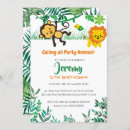 Suche nach dschungelgeburtstags party einladungen Jedes kind