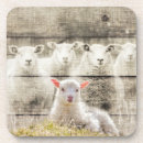 Suche nach lamm untersetzer Vintag