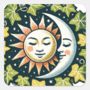 Suche nach sonne mit gesicht aufkleber Mond