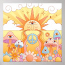 Suche nach hippie friedenszeichen poster Farbenfroh