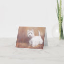 Suche nach weißer terrier des westhochlands karten Haustier