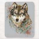 Suche nach grauer wolf mousepads Wölfe