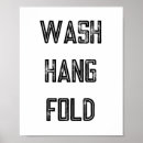 Suche nach wäsche poster Einrichtung des waschraums