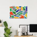 Suche nach farbige formen poster Geometrische abstraktion