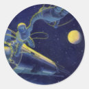 Suche nach vintage science fiction aufkleber Raum