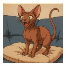 Suche nach sphynx katze poster Für alle