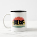Suche nach vintage schwarze katze tassen Katzen