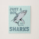 Suche nach haifisch puzzle Blau