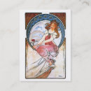 Suche nach alphonse mucha visitenkarten Frau