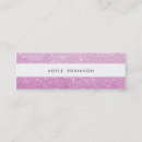 Suche nach rosa glitter visitenkarten Stylist