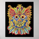 Suche nach psychedelic cat poster Katze