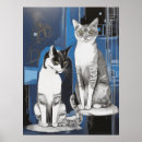 Suche nach katze abstrakt poster Geometrisch