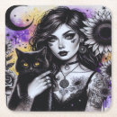 Suche nach black cat untersetzer Halloween