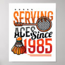 Suche nach tennis spaß poster Badminton