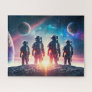 Suche nach astronauten puzzle Galaxie