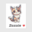 Suche nach cute cat illustration aufkleber Katze