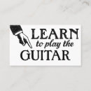 Suche nach schwarze gitarre visitenkarten Gitarrenlehrer