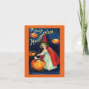 Suche nach vintage halloween karten Kürbis