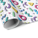 Suche nach memphis geschenkpapier Bunt