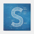 Suche nach buchstabe s magnete Monogramm