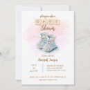Suche nach babyschuhe einladungen Aquarell