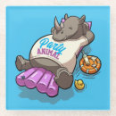 Suche nach nashörner untersetzer Jede person