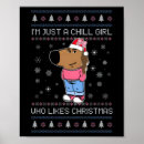 Suche nach mädchen und katze poster Santa