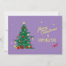Suche nach lila weihnachtsbaum karten Für alle
