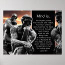 Suche nach der denker poster Geist