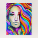 Suche nach regenbogenfarben puzzle Retro