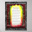 Suche nach licht in der dunkelheit poster Spirituell