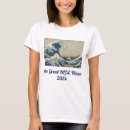 Suche nach hokusai welle tshirts Tsunami