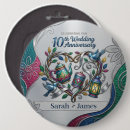 Suche nach 10 hochzeitstag buttons Paar