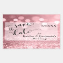 Suche nach rosa save the date aufkleber Paar