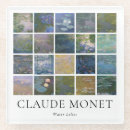 Suche nach claude monet untersetzer Vintag