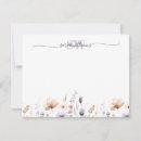 Suche nach wildblumen kleine grußkarten Monogramm