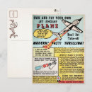 Suche nach vintage flugzeuge postkarten Alt