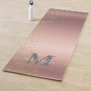Suche nach rosa und gold yoga matten Glitzer