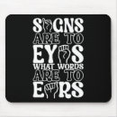 Suche nach gebärdensprache mousepads Alphabet