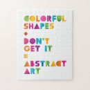 Suche nach abstrakte kunst puzzle Lustig